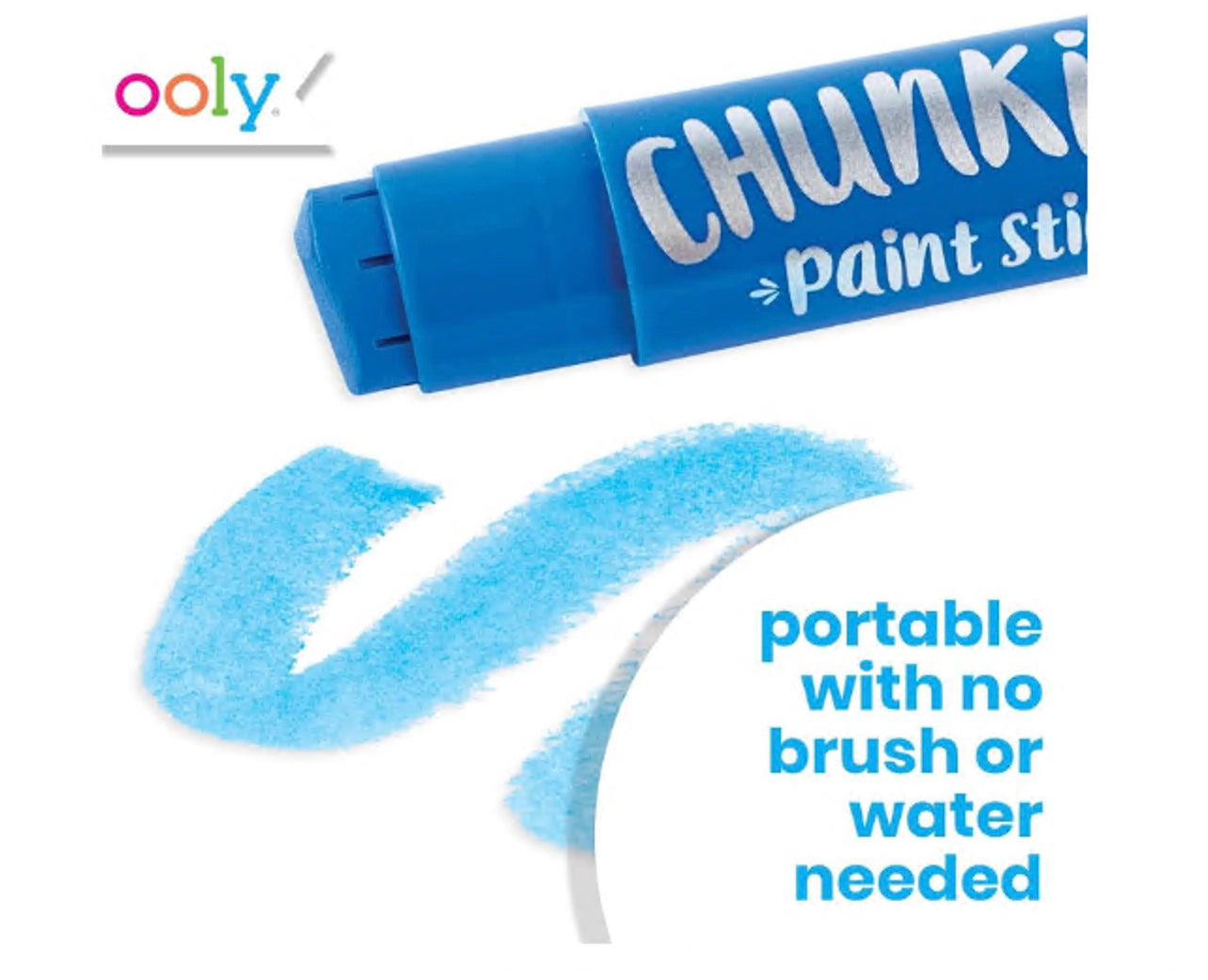 Ooly - Chunkies Paint Sticks Classic Pack (Set of 6)