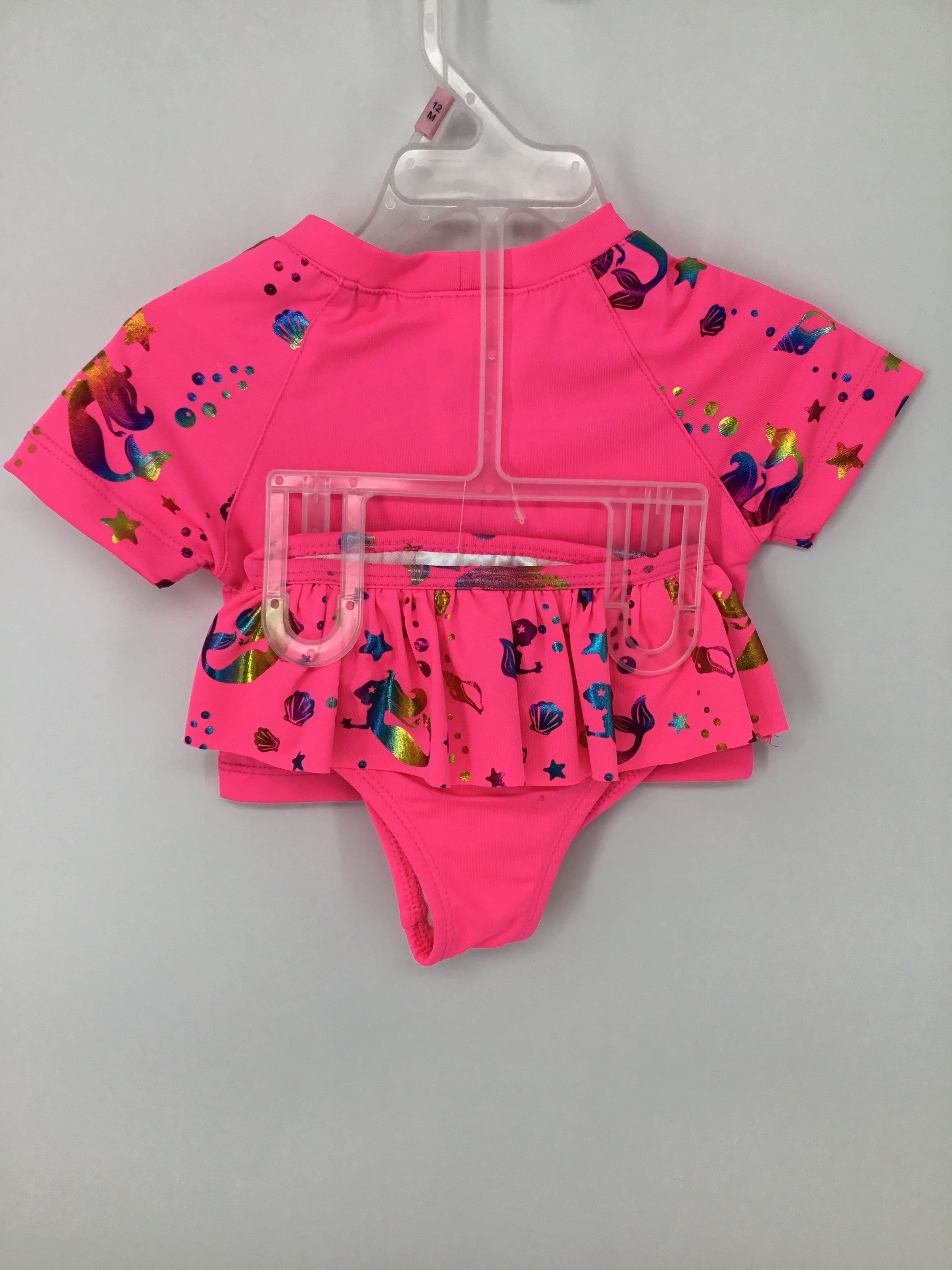 Lemon Kiss Child Size 12 Months Pink Swimwear - girls