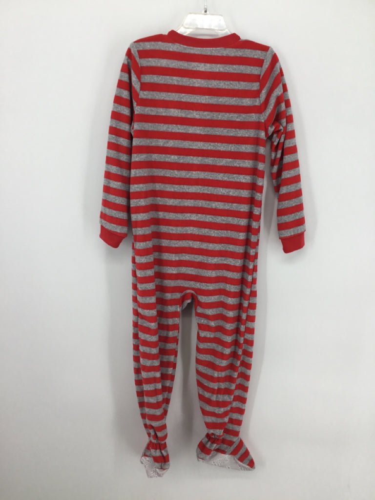 Just One You Made by Carters Child Size 5 Red Christmas Sleeper