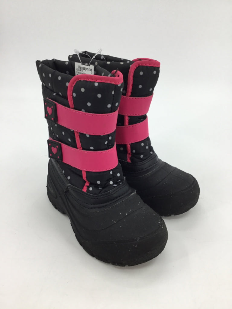 Wonder Nation Child Size 12 Pink Rain/Snow Boots