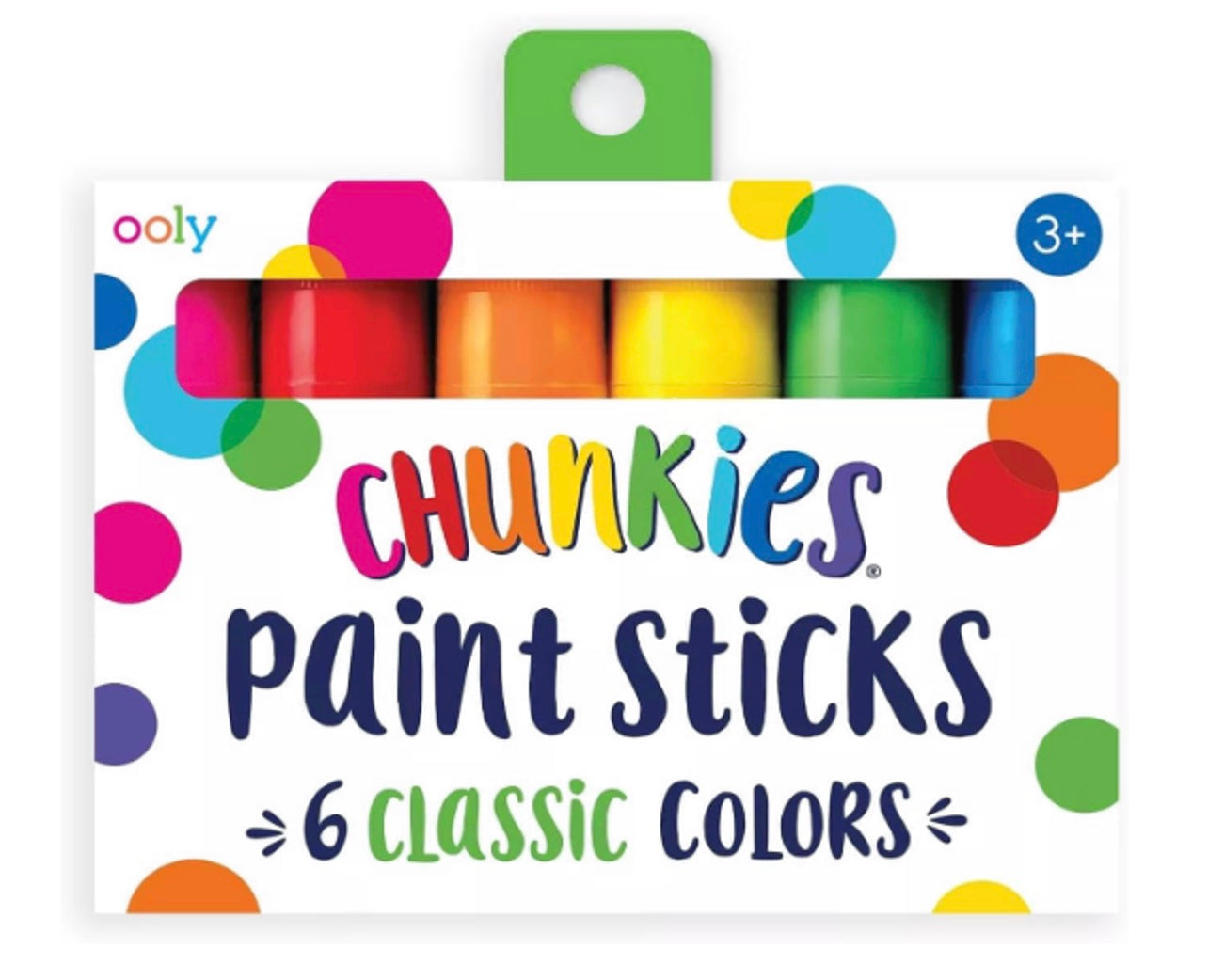 Ooly - Chunkies Paint Sticks Classic Pack (Set of 6)