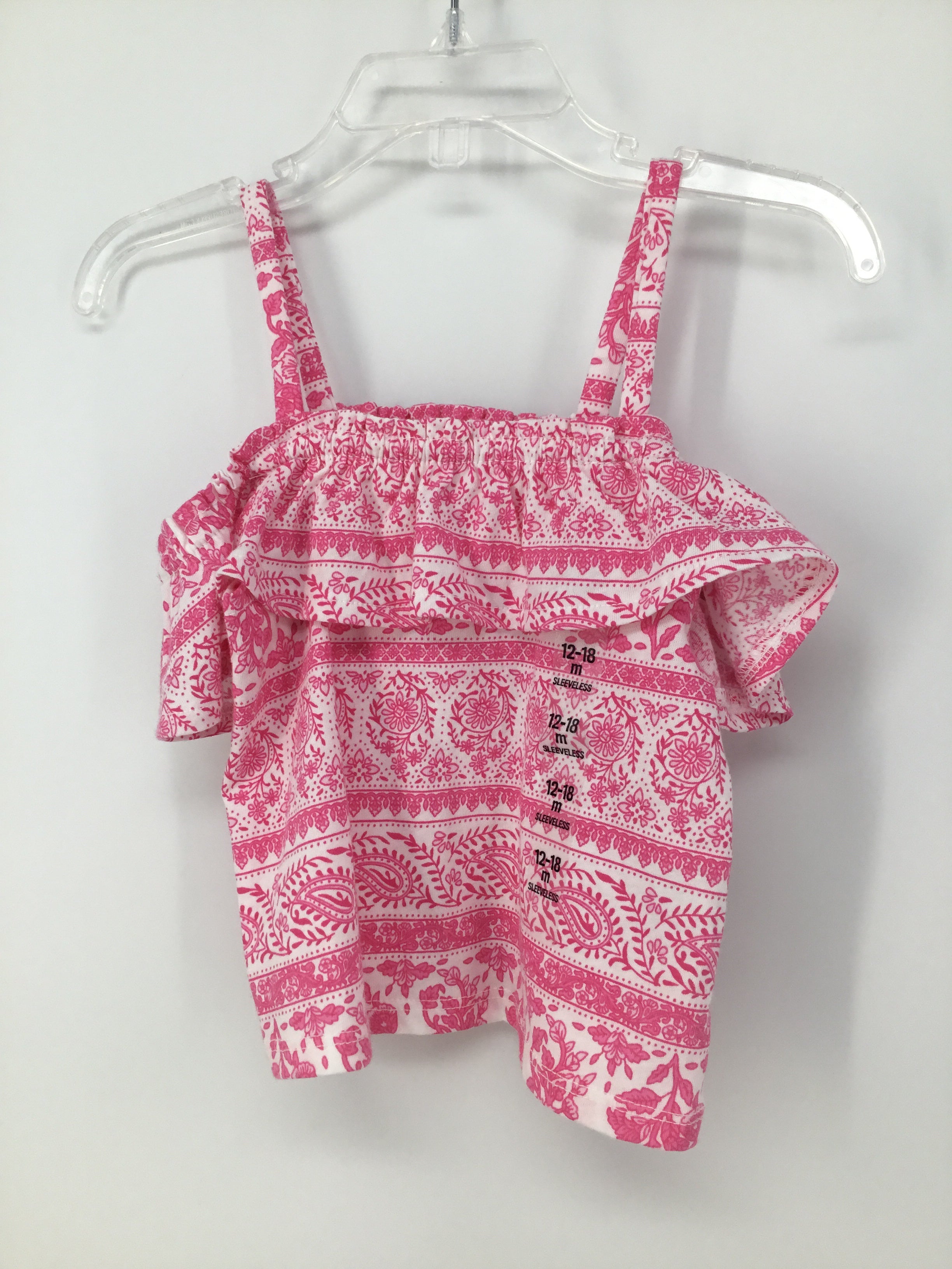 Childrens Place Child Size 12-18 Months Pink Tank top - girls