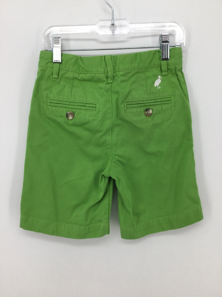 The Beaufort Bonnet Co Child Size 7 Green Solid Shorts - boys