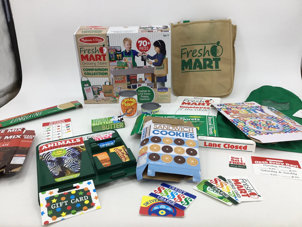 Melissa & Doug Fresh Mart Grocery Store Companion Collection - Not Complete