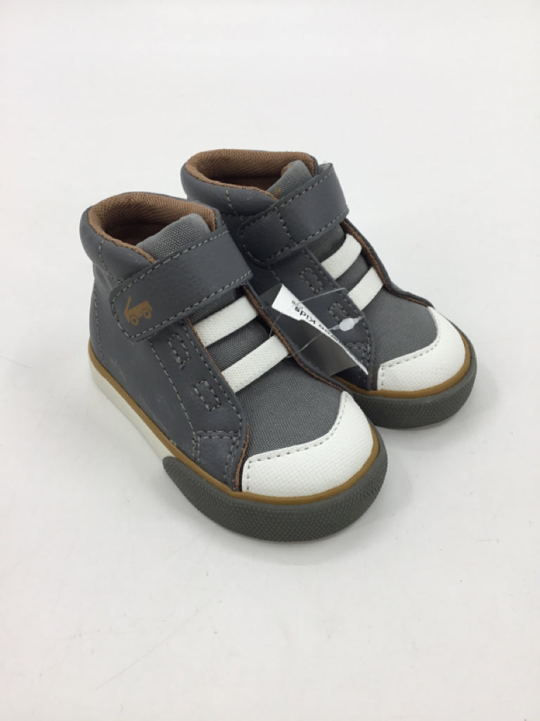 See Kai Run Child Size 4 Toddler Gray Sneakers