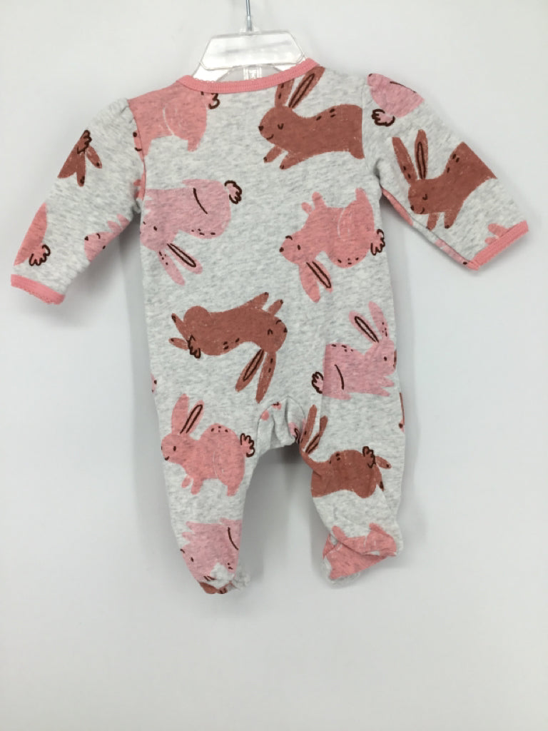Carter's Child Size 3 Months Pink Sleepers