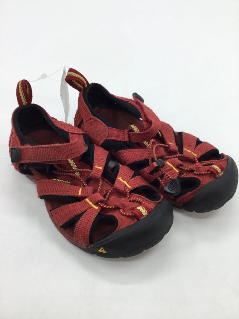 Keen Child Size 10 Red Sandals/Flip Flops