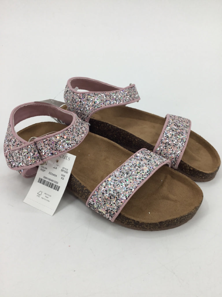 Crewcuts Child Size 5 Youth Pink Sandals/Flip Flops