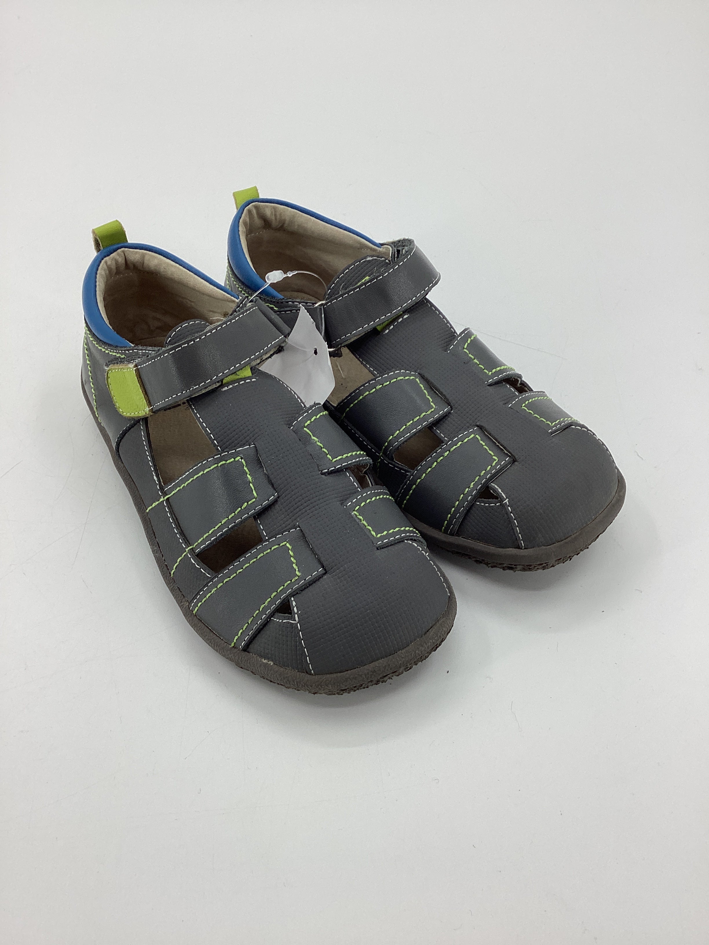 Kai Child Size 3 Youth Gray Sandals/Flip Flops