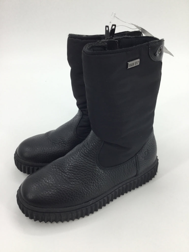 Naturino Child Size 12 Black Rain/Snow Boots