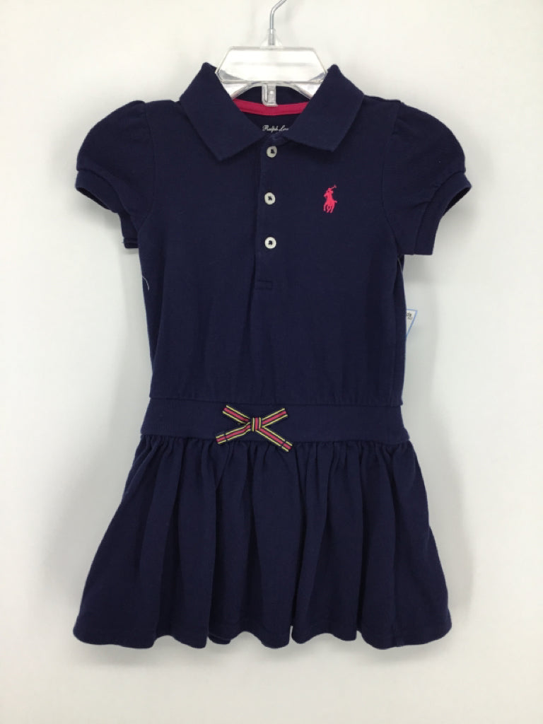 Ralph Lauren Child Size 12 Months Navy Dress - girls